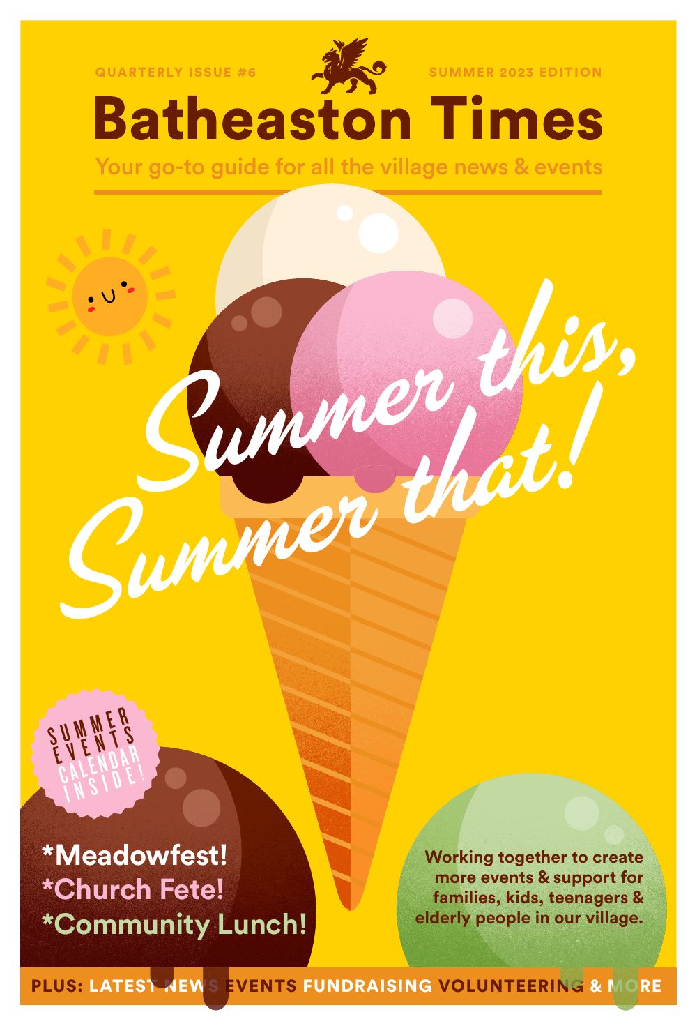Cover of Issue 6, Summer 2023
