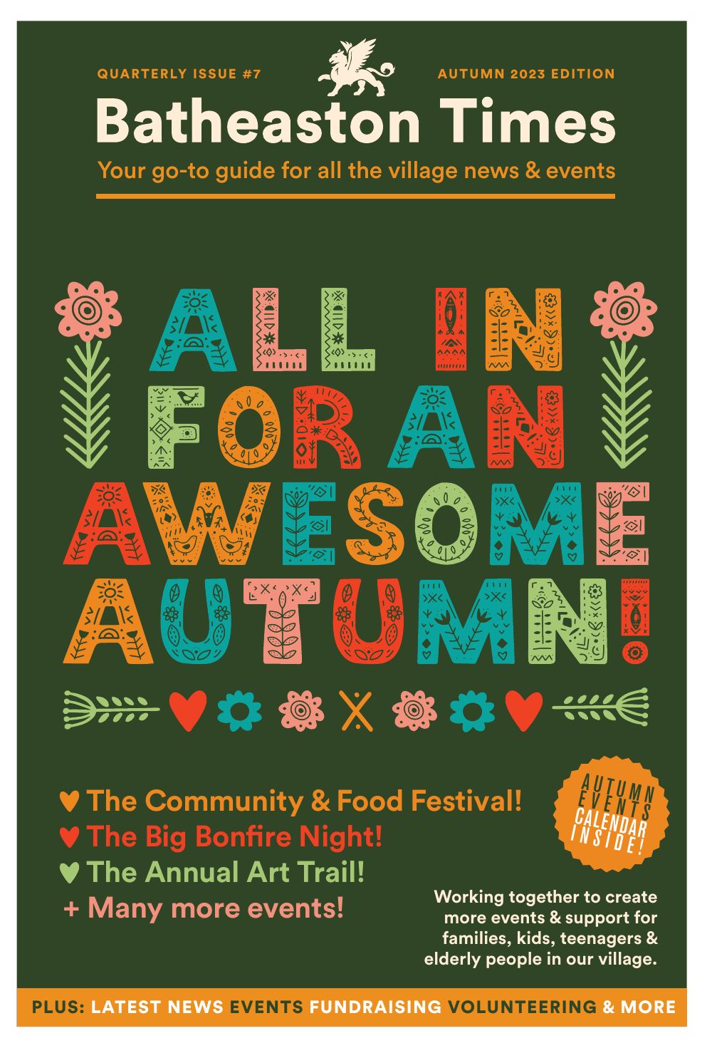 Cover of Issue 7, Autumn 2023